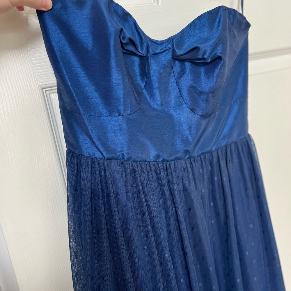 Midnight Blue Anthropologie Dress - Picture 2 of 8